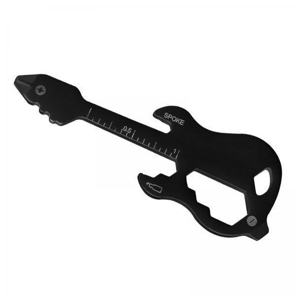 4xMultitool for Keychain Survival Pocket Tool for Traveling Backpacking Hiking black