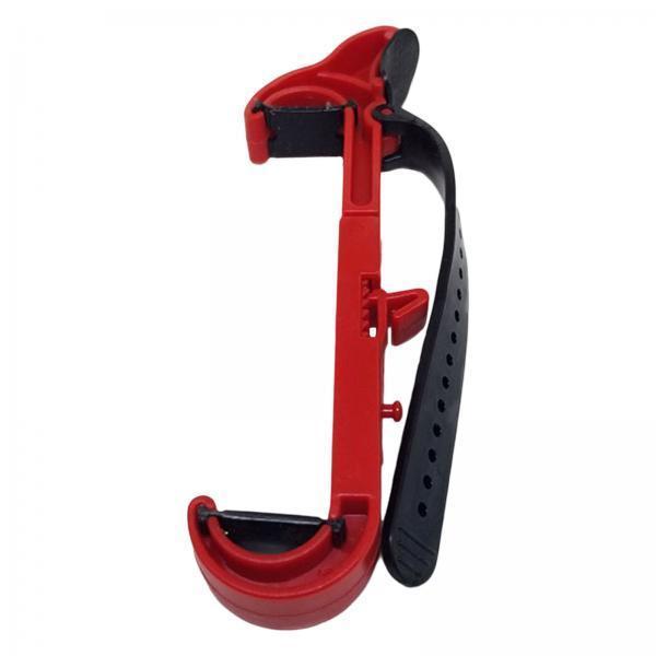 4xCar Steering Wheel Phone Holder Mount for Samsung S21/S20/S10/Note 10 Red