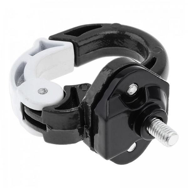 4xHelmet Hook Helmets Accessories Aluminum Alloy Parts Fit for Bag Bottle Black White