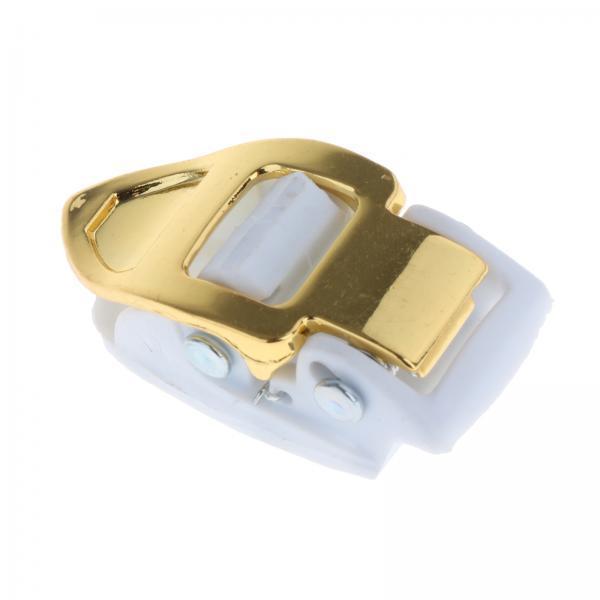 4xInline Roller Skate Spider Buckle Mounting for Skiing Ice Skates Accessories white aureate
