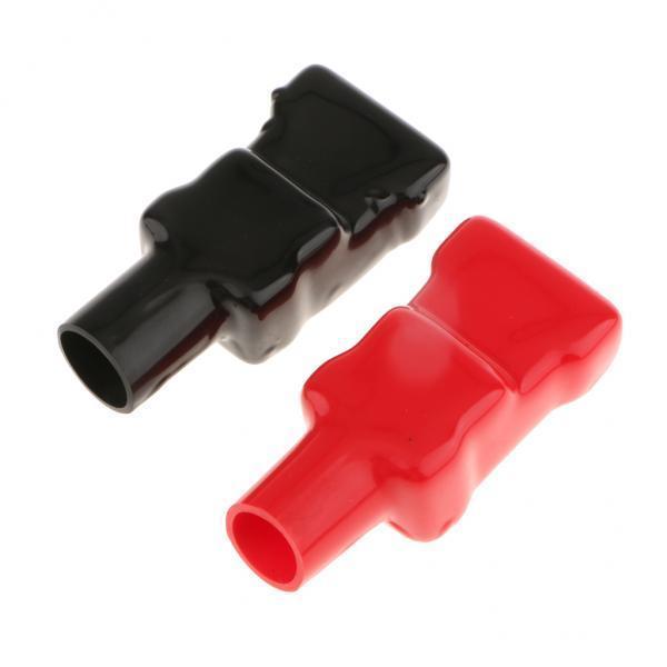 4x1 Set Universal PVC Battery Terminal Insulating Protector Covers