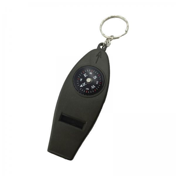 2xWhistle compass Multifunctional Whistle for Fishing Emergency Hiking