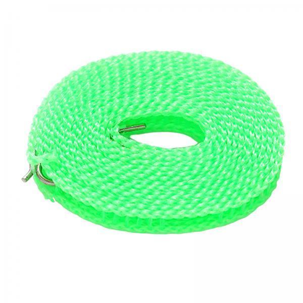 4xClothesline Stretchy Portable Laundry Cord for Garden Camping Accessories RV green 1000cm