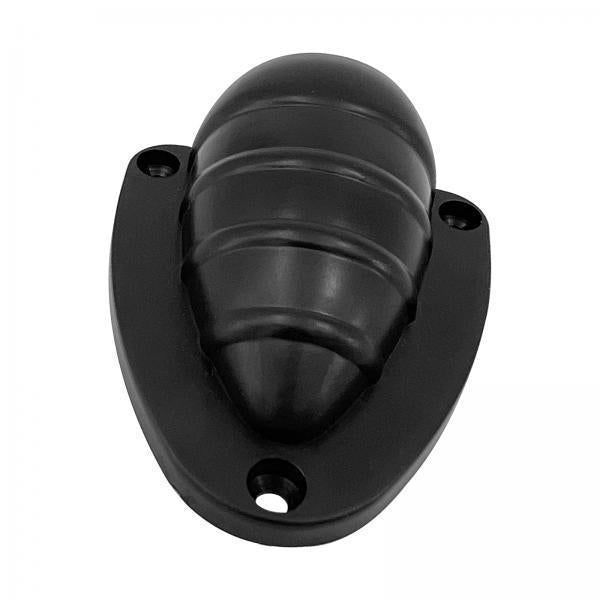 3xClam Shell Vent Cap Easy Installation for Van Yacht Outdoor Application black 56x60MM