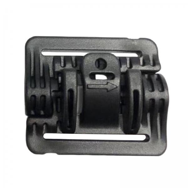 2xVest Quick Release Buckle Slider for Hunting Backpack Strap Belt Accessories Black Short