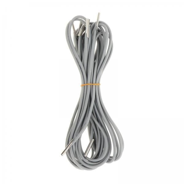 3x4Pcs Elastic Cord Laces Recliners Replacement Cord for Zero Gravity Chairs Silver Gray