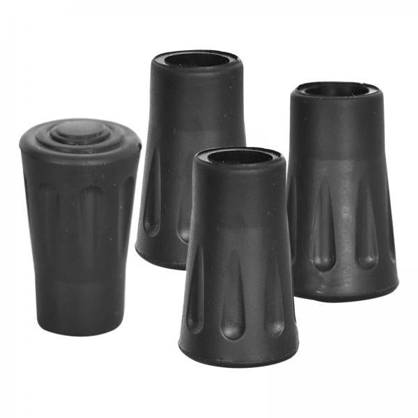 3x4x Walking Pole Tip Trekking Pole Tips Hiking Poles Rubber Tips for Camping