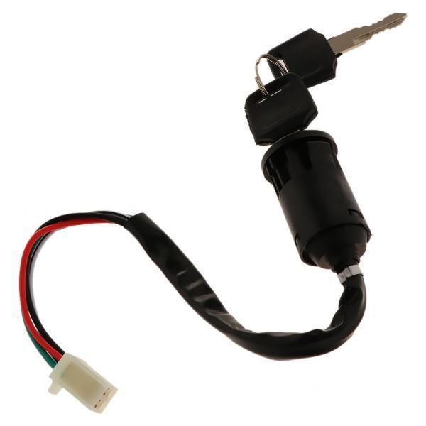 4xIgnition Key Switch Lock Electric 4 Wire 2 Key for Motorcycle ATV A Type