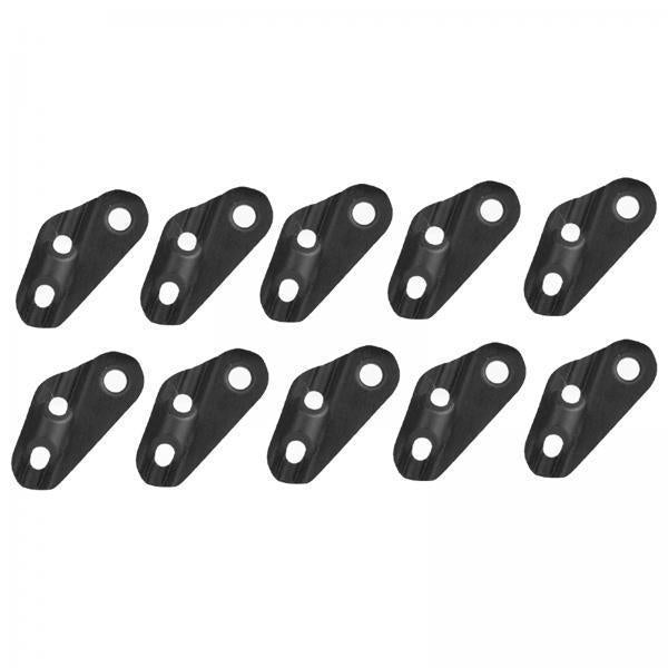 3x10x Wind Rope Buckles guyline Triangle Plastic Buckle Fixing for Tentorial