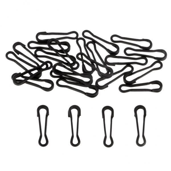 2x25pcs Fishing Snap Swivel Hook Hawaii Snap Bass Fishing Connector S