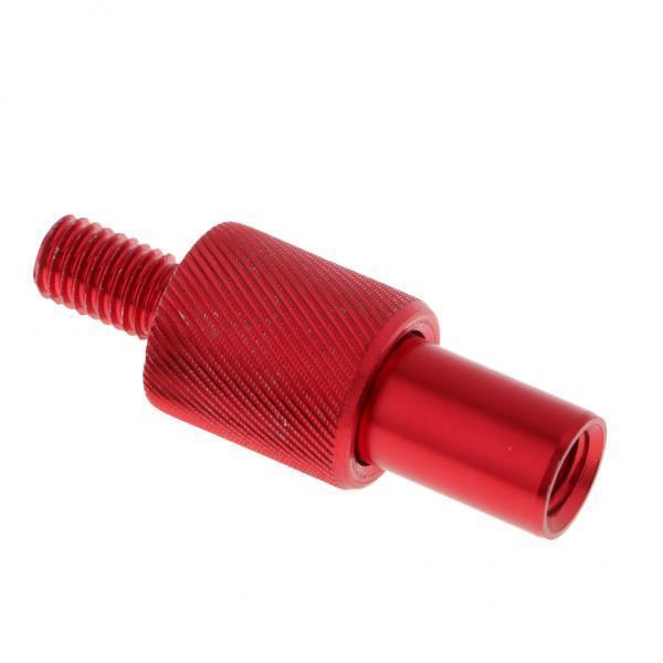 3xFishing Landing Net Connector Fishing Rod Thread Quick Release Adapter Red