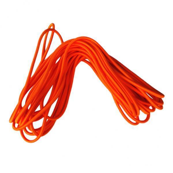 3xMultifunctional Strong Rubber Elastic Bungee Shock Cord Rope 5mmx3m Orange
