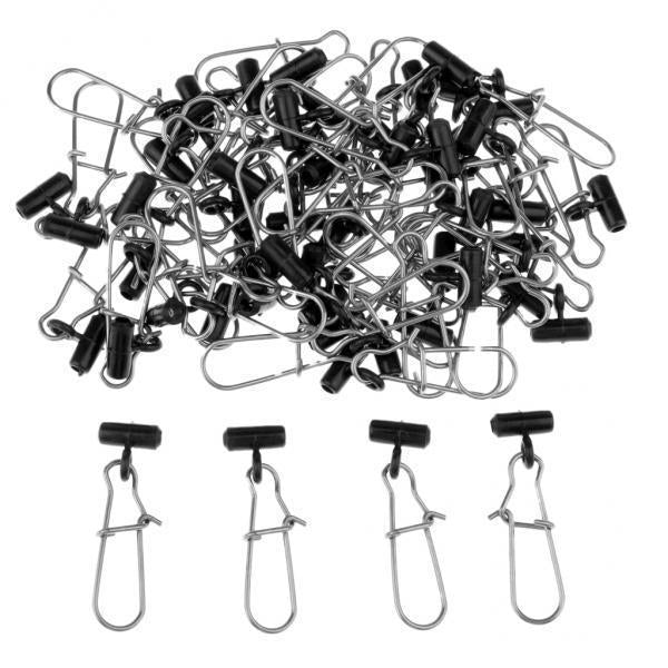 3xFishing Line Sinker Slider High-strength Stainless Steel Snap A