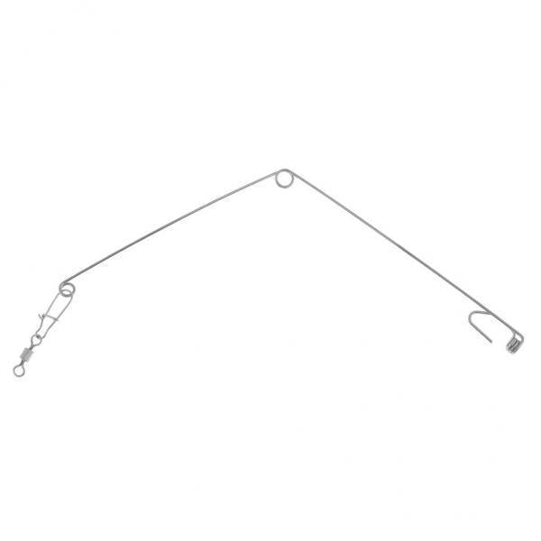 4xNew Stainless Steel Automatic Fishing Hook Trap Fishhook Automatic Device