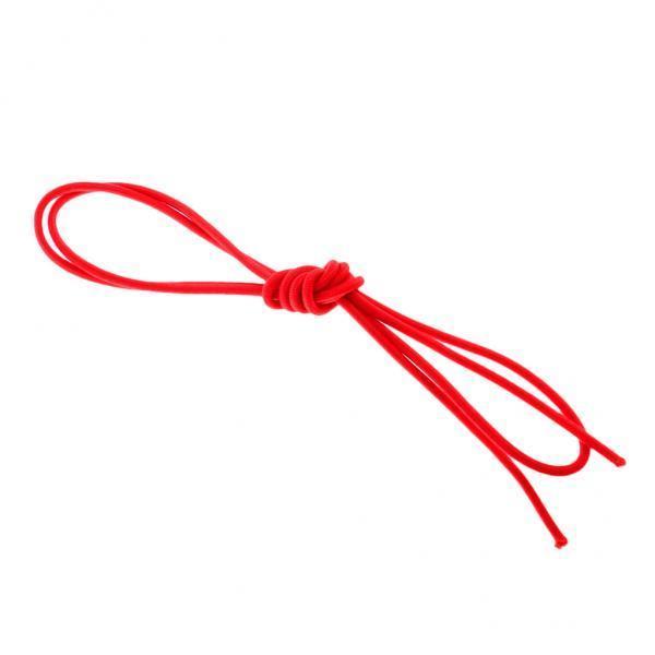 3x3mm Red Elastic Bungee Rope Shock Cord Tie Down Boats Trailers Kayak 1m