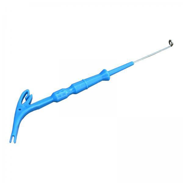 2xFish Hook Remover Dehook Extractor Fast Knotting Fishing Hook Disgorger Gear