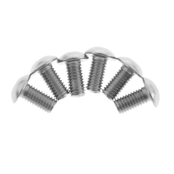 4x6pcs M5x10mm Steel Bicycle Disc Brake Rotor Bolts Bike Disk Rotor Screws