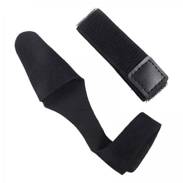 4x2Pcs Fishing Rod Tip Cover and Tie Strap Fishing Pole Tip Protection Durable Black