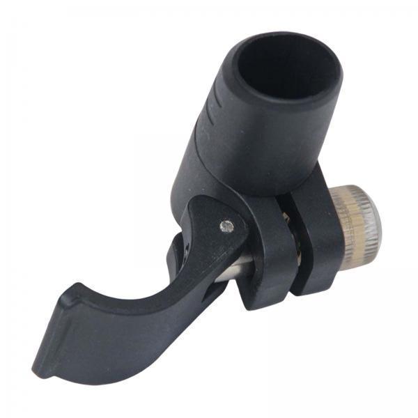 2xWalking Stick Lock Walking Pole Flip Lock Black for Snowshoeing Hiking 18 Oblique Caliber