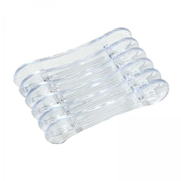 3x5 Grid Nail Art Brush Holder Durable for Eyebrow Pencil Nail Art Liner Brush transparent