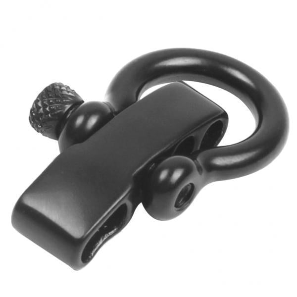 3xAdjustable Bow Shackle Stainless Steel for Paracord Survival Bracelet Black