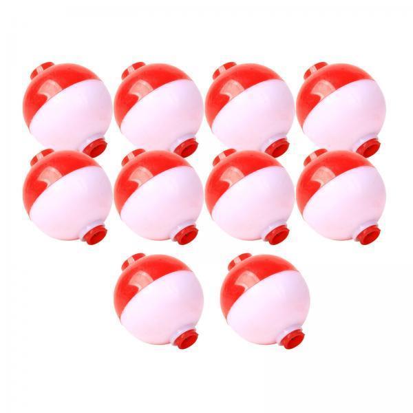4xFishing Bobber   Push Button Fishing Float Set Tackle 18mm 10PCS