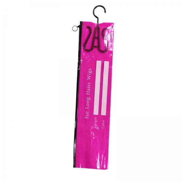 2xHair Extension Storage Bag Portable Hair Extension Hanger for Synthetic Hair S Pink