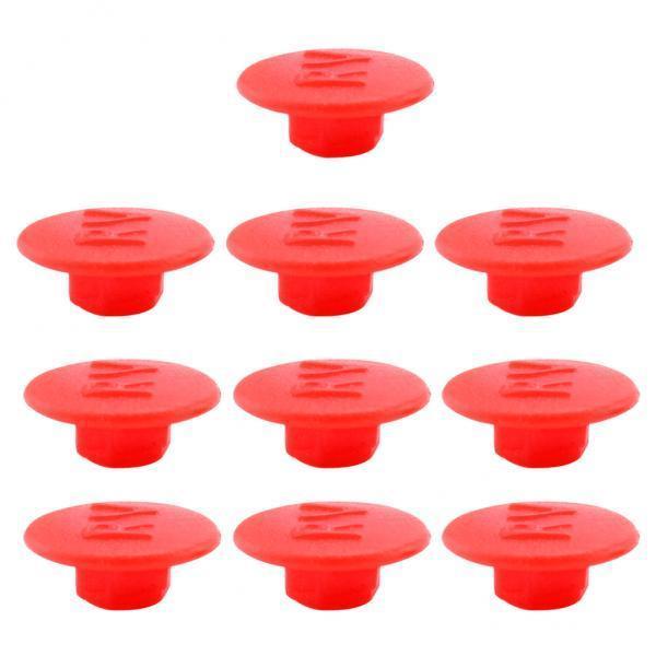 3x10pcs Hex Socket Allen Bolt Screw Hexagon Head Cover Cap Protector M5 Red