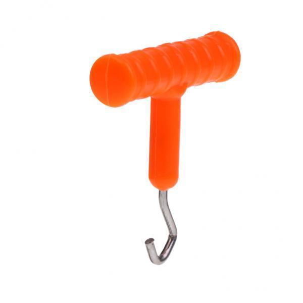 2xKnot Rig Puller Tester Tightener Carp Terminal Tackle for Hair Rig Orange