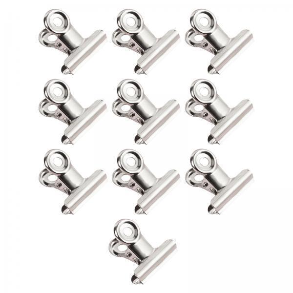 4x10x Nail Pinching Clips Portable Bag Clips Food Clips for Salon Shops Office