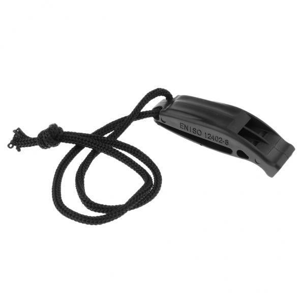 3xSafety Whistle with Lanyard for Boating Hiking Emergency Rescue Signaling