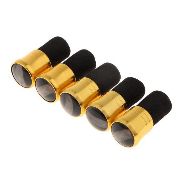2x5pcs Fishing Rod Pole Butt Caps Front Cover Stopper End Protector 13mm