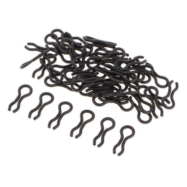2x50pcs Stainless Steel Do It Mould Loops Sinker Mould Eyes Lead Making