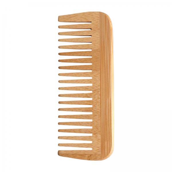 3xBamboo Hair Comb Wide Tooth Detangling Comb Detangling for wet and dry Hair