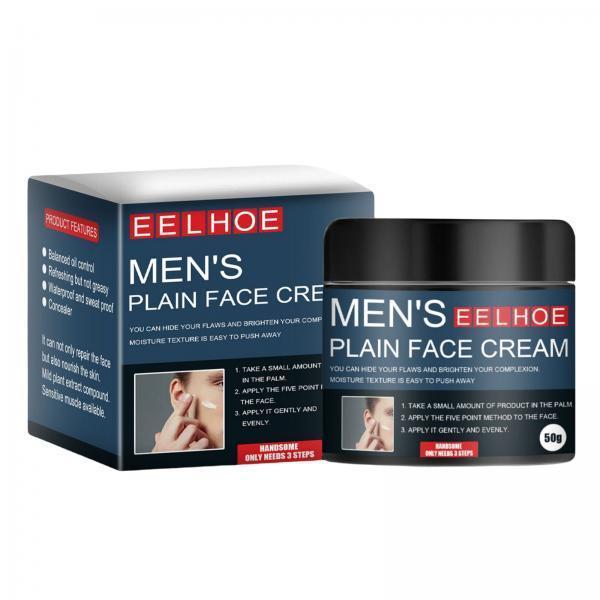 4x50ml Men Facial Concealer Cream for Oil Control Moisturizing Makeup Base Use