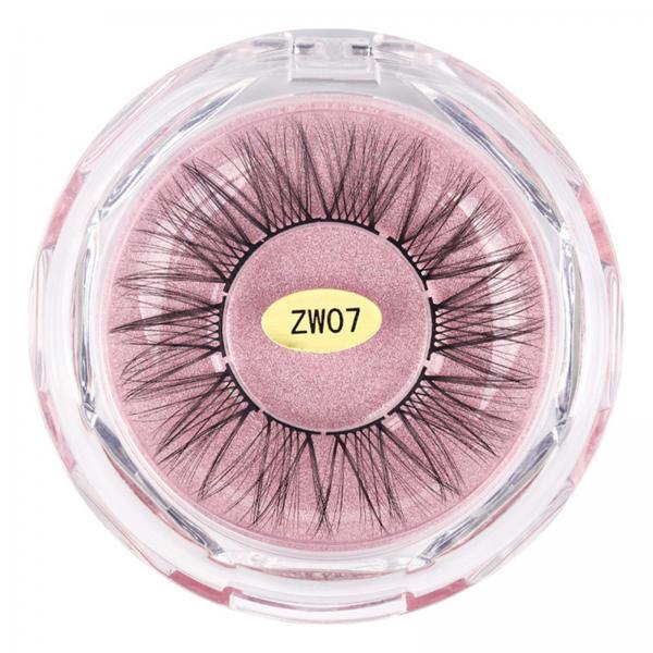 4xSelf-Adhesive False Eyelash Segmented Reusable Volume DIY for Women Girls ZW07
