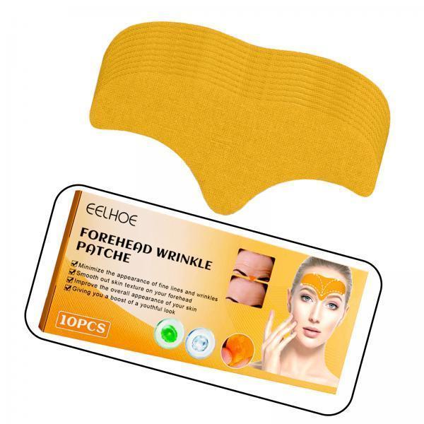2xFacial Wrinkle Removing Strips Patch Box of 10Pcs Comfortable Easy Use