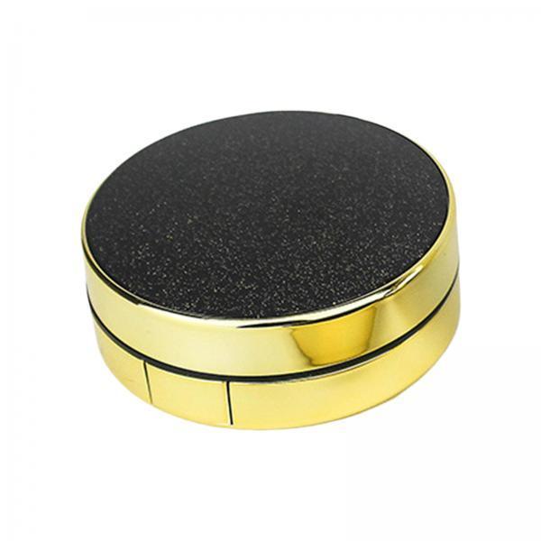 4xAir Cushion Box with Powder Puff Powder Case DIY Foundation BB cc Cream Case Black