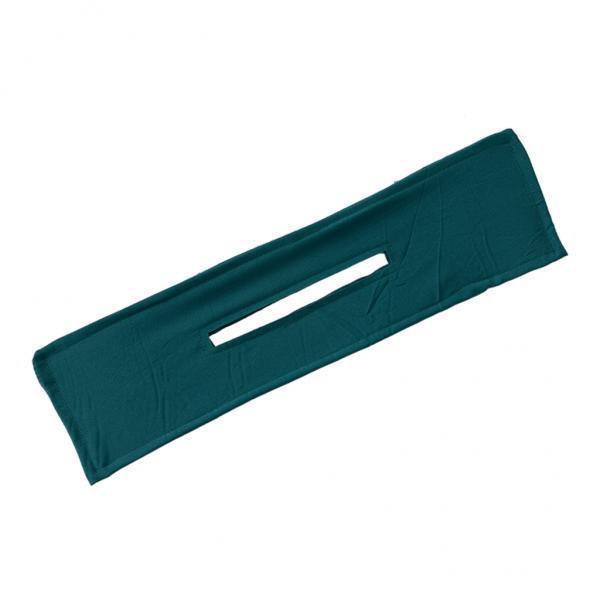 2xDeft Bun Fashion Hair Bands Women Summer Knotted  Pure Dark Green 