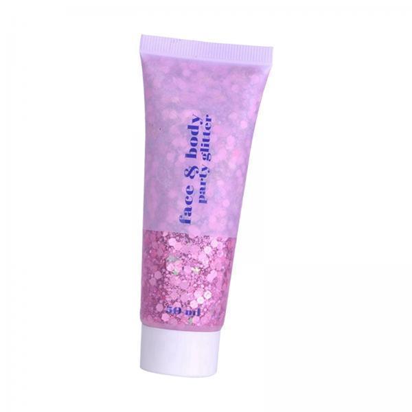 2xEye Glitter Eye Shadow Sequins Liquid Makeup for Party Decor Pink