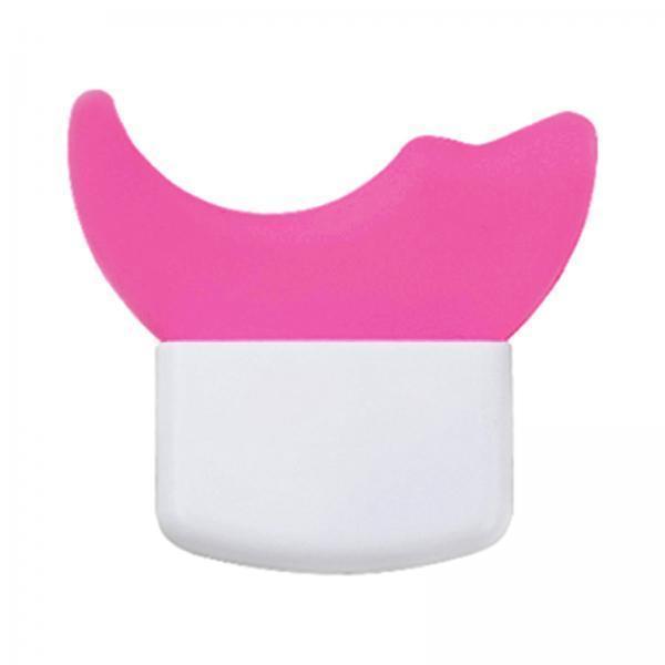 3xMultifunctional Eye Makeup Aids for Makeup Eyelash Grooming Comb Women Red