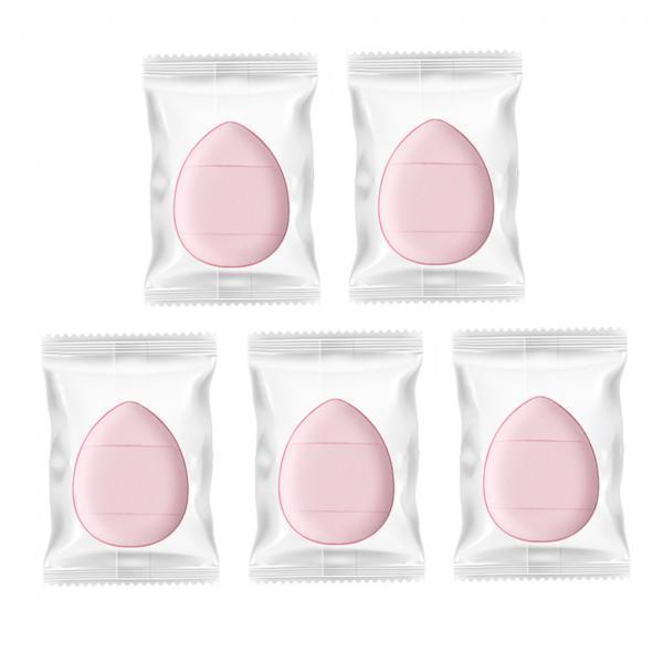 4x5x Finger Powder Puff Mini Makeup Puff for Repair Cream Concealer Eye Shadow Pink