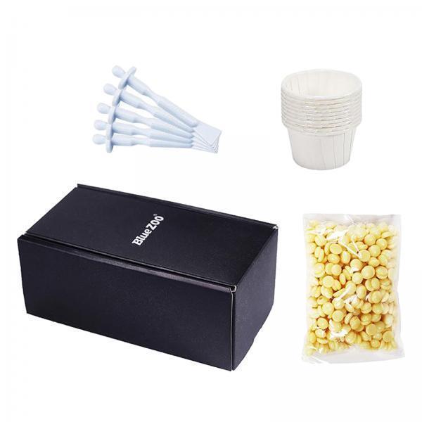 3xWax Beans Nose Wax Kit 50g 10 Disposable paper bowls for Men and Women