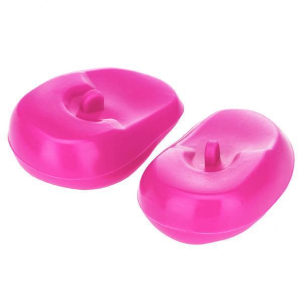 4x2 Pieces Ear Cover Protector Waterproof Ear Caps Hair Salon Coloring  Pink