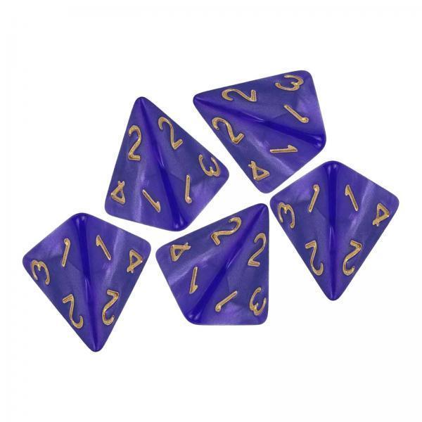 4x5x Game Dices Party Favors Acrylic Dices Polyhedral Dices for Home Bar Party