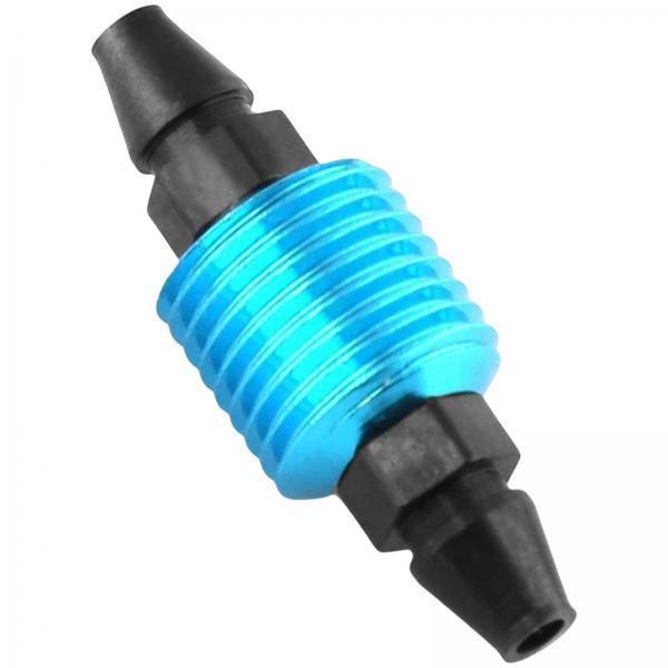 3xAluminum Alloy RC Oil Fuel Tank Filter for HSP 94122 94188 RC Car Upgrade Blue