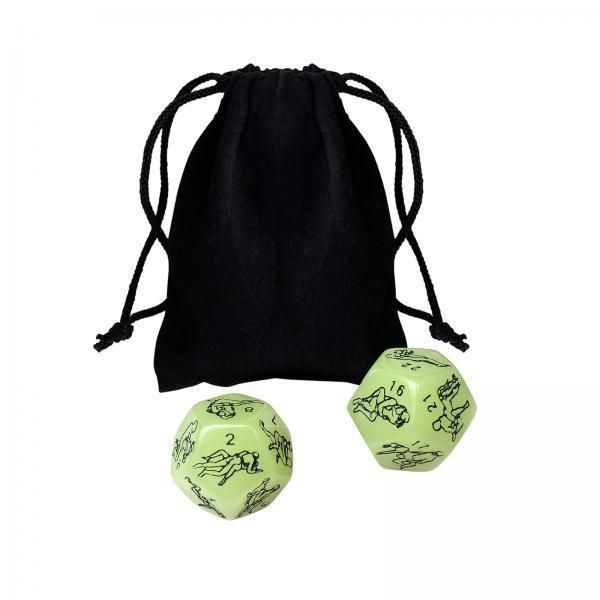 2x2 Pieces Couples Multi Sided Game Dices for Valentines Day Bedroom Card Game position