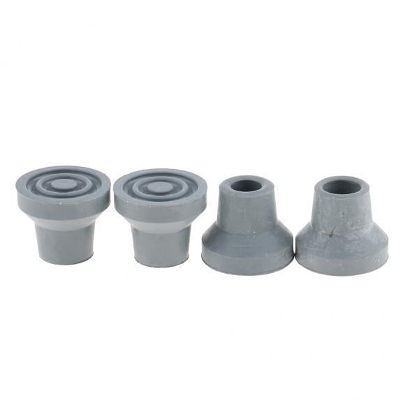 4x4pcs Anti-skid Stable Shock Absorb Walking Stick End Crutch Cane Tips 13mm