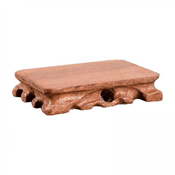 3xWooden Display Stand Support Sphere Holder for Crystals Gemstones Rocks M