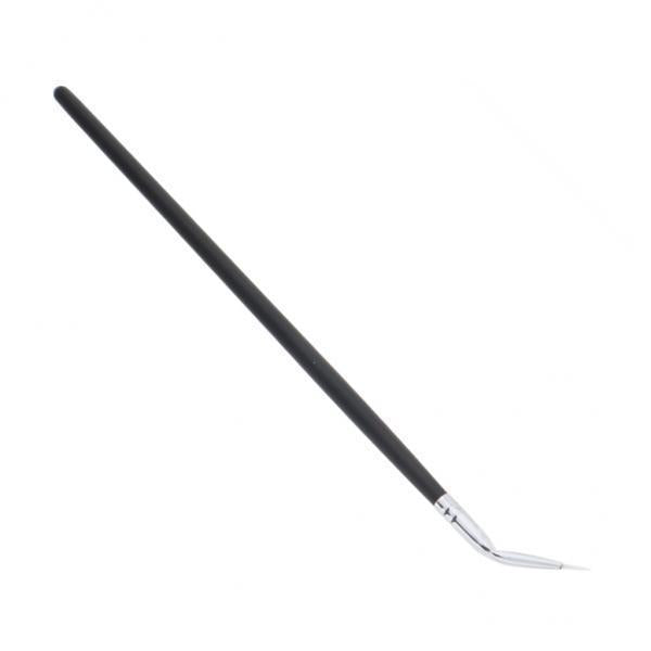 4xBlack Wooden Handle Eye Liner Makeup Brush for Eyes Liquid Eyeliner Comestic